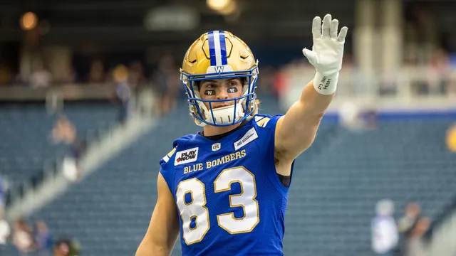 Dalton Schoen Continues with Winnipeg Blue Bombers A One Year