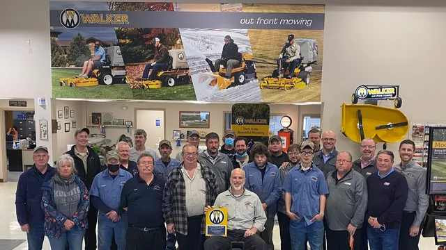 Walker online mower service