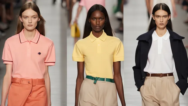 Polo shirts trend hot sale