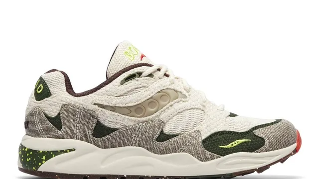 Bodega x Saucony Grid Shadow 2 Jaunt Woven A Blend of Style and