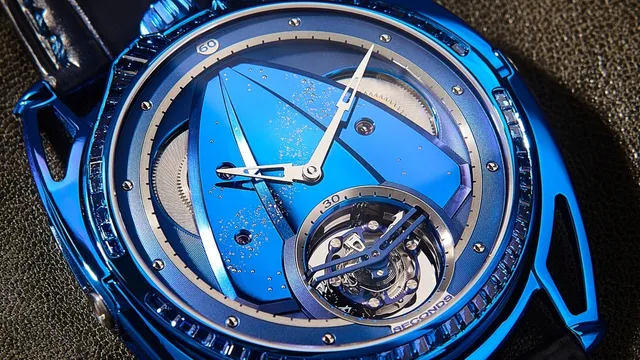 De Bethune Unveils 315 000 DB28XP Kind of Blue Tourbillon