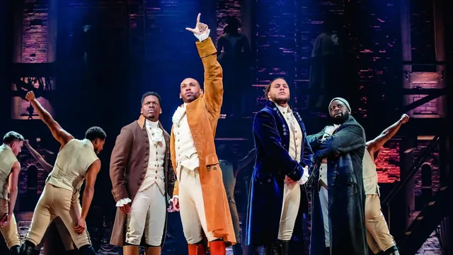 Shaq Taylor Shines as Alexander Hamilton in Edinburgh Unveiling