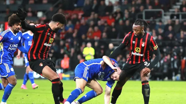 Leicester City Triumphs Over Bournemouth in FA Cup Thriller, Advances to  Quarter-Finals