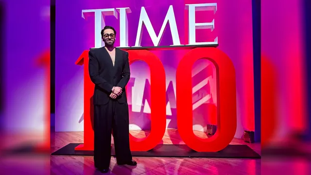 Ayushmann Khurrana at TIME100 Gala