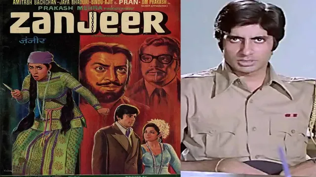 Zanjeer Amitabh Bachchan as Vijay redefining heroism in Bollywood