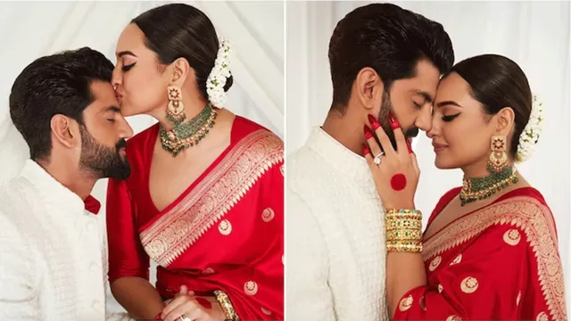 Sonakshi Sinha & Zaheer Iqbal Shared their wedding photos