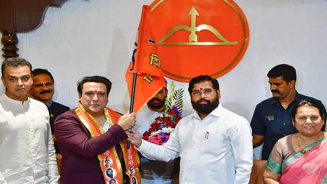 Govinda joins Shiv Sena