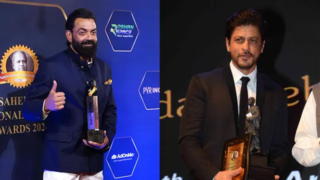 Shahrukh Khan and Bobby Deol Honored with Dadasaheb Phalke Award