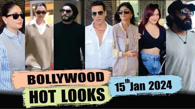 Kareena, Deepika, Akshay & Other Celebs Spotted on 15th Jan 2024