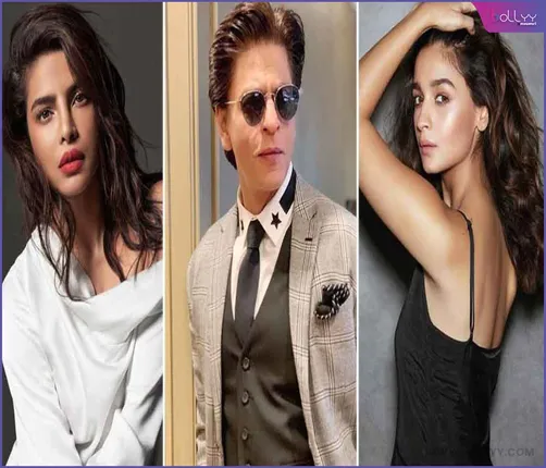 Shahrukh Khan, Alia Bhatt, and Priyanka Chopra made it to the list of UK Asian Celebrities Top 50 of 2023