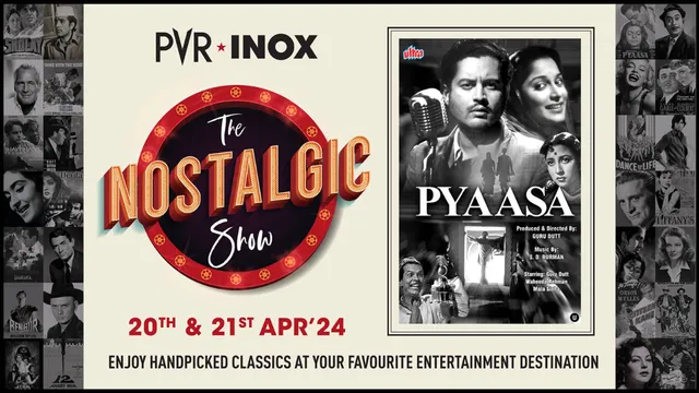 PVR INOX Re-releases Iconic 'Pyaasa' on Big Screen!