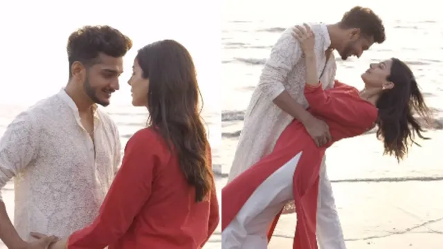 Munawar Faruqui & Shehnaaz Gill's Beach Romance Video