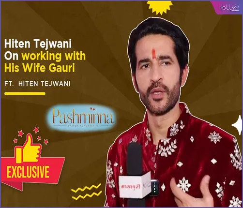 Hiten Tejwani & Gauri Joyful Experience in 'Pashmina' Show