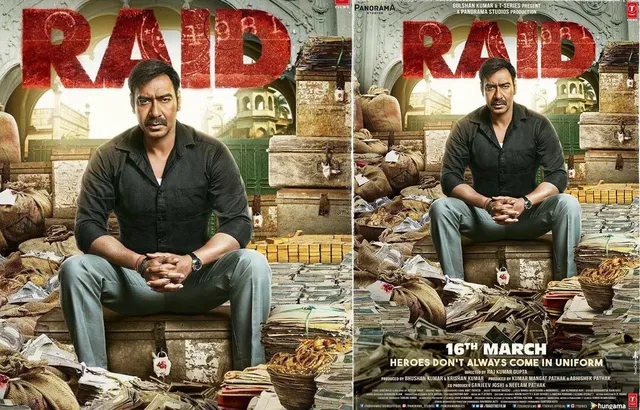 HERE'S THE FIRST LOOK OF AJAY DEVGN FROM 'RAID'