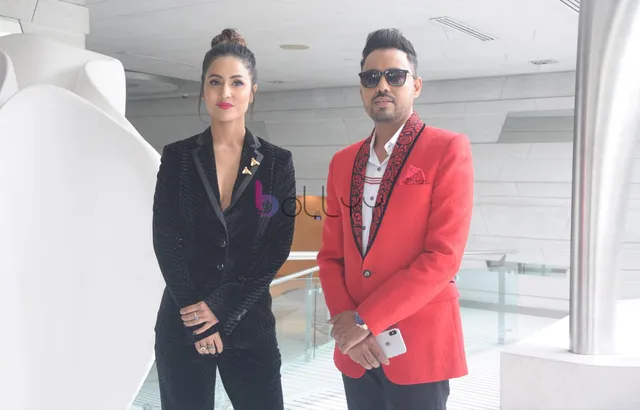 “BHASOODI” in Delhi with singer Sonu Thukral and TV Star Hina Khan
