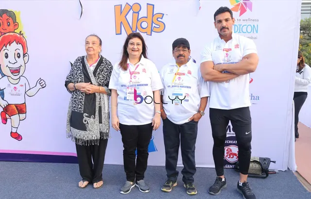 Bollywood Actor John Abraham Flagged Off The 6th Edition Of Wadia’s Little Hearts Marathon 2019