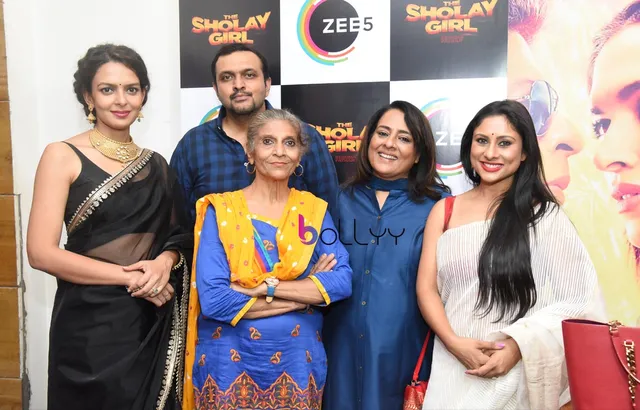 Celebrities Attending The Sholay Girl Screening