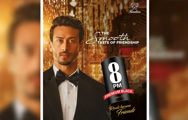 Tiger Shroff Is The New Face Of 8 PM Premium Black (Music Cds) For Its “Smooth Taste Of Friendship” Campaign