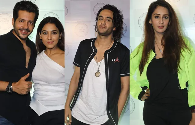 Neeti Mohan, Nihar Pandya, Rahul Vaidya and Other Tv Personalities in The Clique Club launched