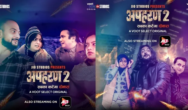 Presented by Jio Studios Apharan season 2 - A voot Select Original is streaming on ALTBalaji now!