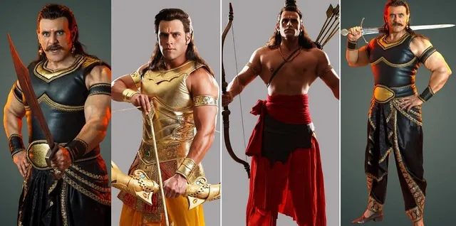 Actor Puneet Issar & Siddhant Issar as Ram & Raavan is all set for iconic Ram Leela
