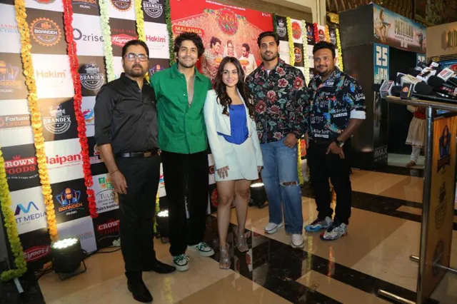 <strong>'Shubh Nikah’ Song Launch: Kathmandu Connection and Jamtara Actress Aksha Pardasany Makes A Spectacular Entry To The Event</strong>