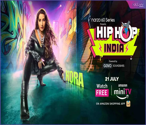 Nora Fatehi joins Remo D’souza in the hunt to find India’s next big hip-hop sensation on Amazon miniTV’s Hip-Hop India!