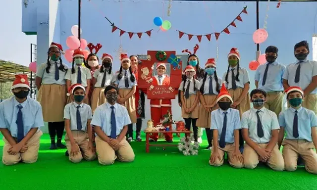 Christmas Celebration by My Apple School Sanskar Foundation Vadodara