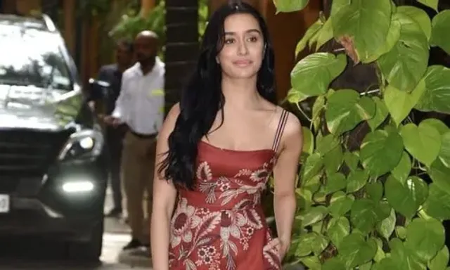 Shraddha Kapoor does floral fashion right in Zimmerman's red floral jumpsuit worth Rs. 26,914