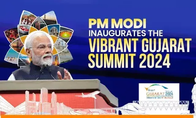 PM Narendra Modi inaugurates Vibrant Gujarat Global Summit in Gandhinagar