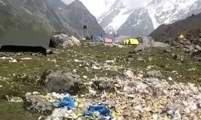 Netizens demand complete ban on plastic As Char Dham pilgrims turn Kedarnath into garbage dump