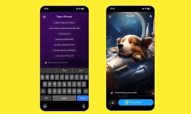 Snapchat gets AI makeover, gains chat-editing capability