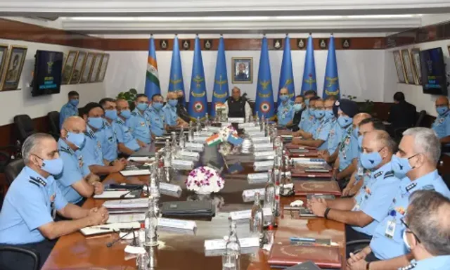 Second bi-annual IAF Commanders' Conference started at Air Headquarter