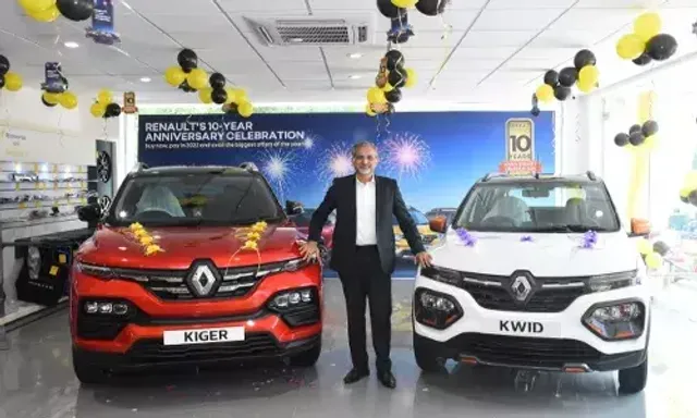 Renault launches the all-new KIGER RXT(O) & KWID MY21 as part of 10th anniversary  celebration in India