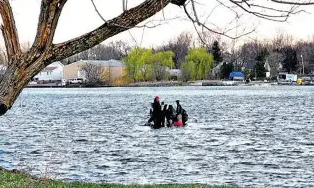 Six Gujaratis rescued from freezing river on Canada-US border