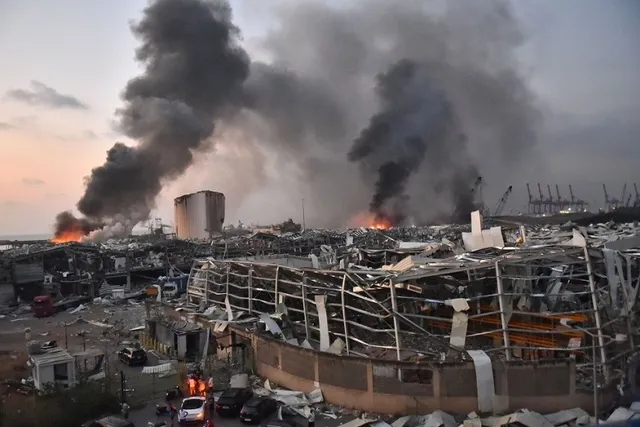 A massive blast in Lebanon’s Beirut kills more than 70