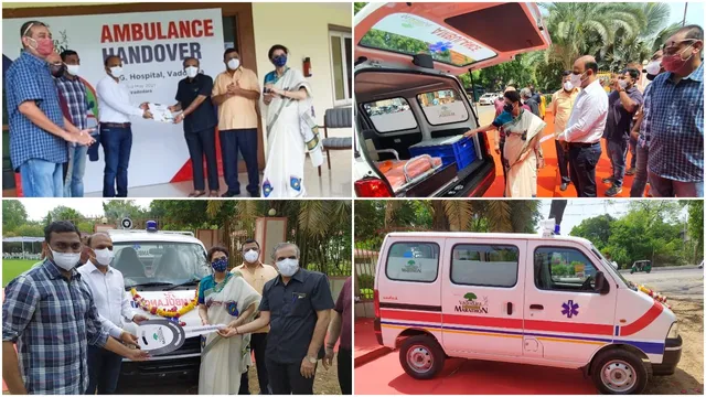 Team VM donate ambulance to SSG hospital in fight against covid 19