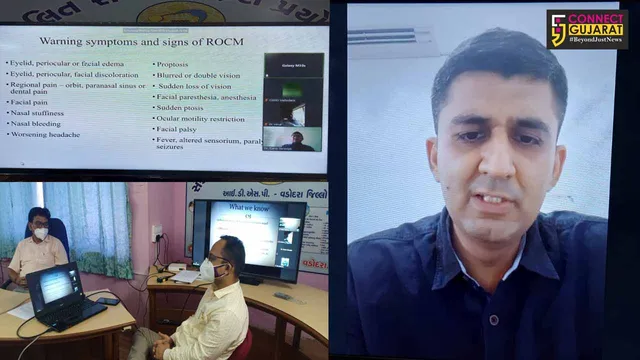 Doctors of government rural health centers were given online training on the diagnosis of mucormycosis disease