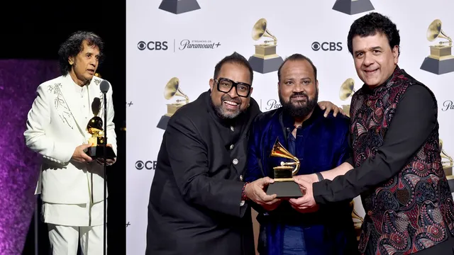 Grammy Awards 2024 : ग्रैमी अवॉर्ड्स में भारत का दबदबा, 5 भारतीयों को मिला  सम्मान, जाकिर हुसैन को मिले 3 पुरस्कार