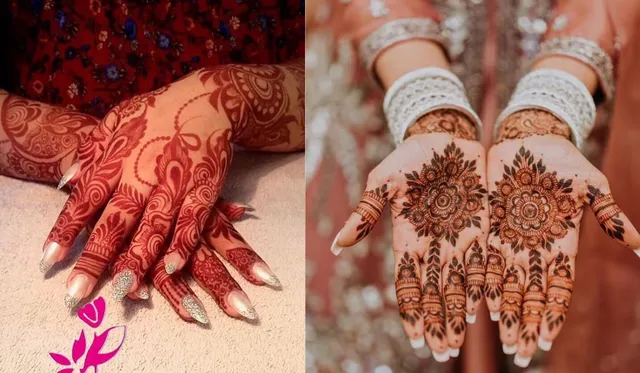 करवा चौथ में सजाएं अपने हाथों को मेहँदी के रंग बिरंगे डिजाइन से | Karwa  Chauth Mehndi Design | Newstrack Samachar | Karwa Chauth Mehndi Design:  करवा चौथ में सजाएं अपने हाथों