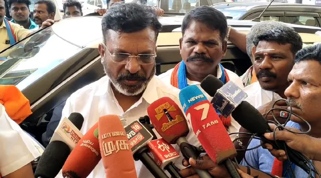 கலந்து பேசி முடிவு'; ஆதவ் அர்ஜுனா மீது நடவடிக்கையா? திருமாவளவன் பேட்டி