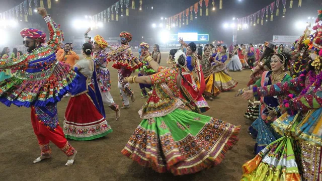 Navratri is a festival of dance and gaiety