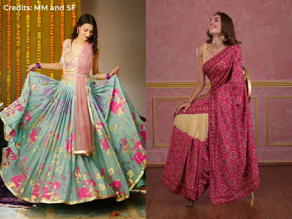 Banarasee Cotton Silk Salwar Kameez Ghichha Buti Fabric & Dupatta-Whit