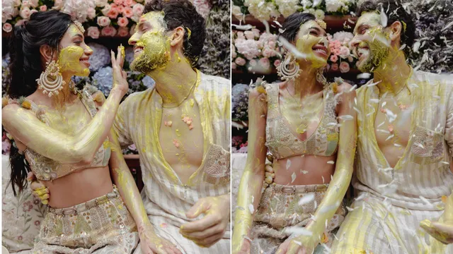 Unseen Pictures From Alanna Panday And Ivor McCray Starry's Haldi Ceremony