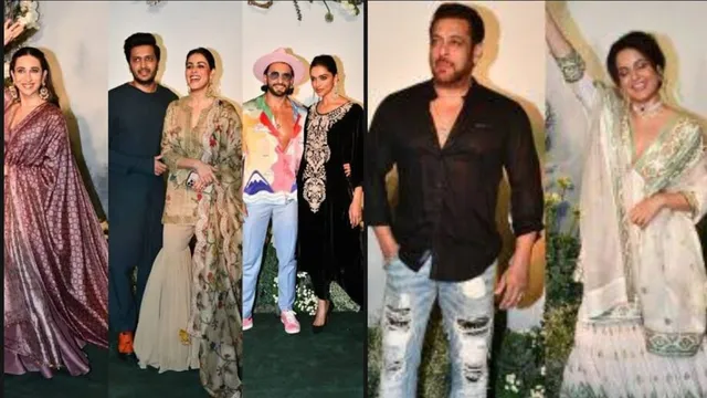 अर्पिता खान और आयुष शर्मा की ईद पार्टी में बॉलीवुड के तमाम बड़े सितारों ने की शिरकत