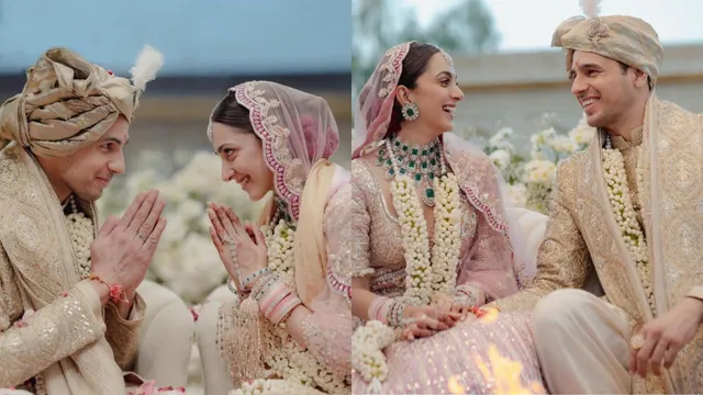 Sidharth Malhotra kisses Kiara Advani in FIRST PICS from weddingSidharth Malhotra shares wedding photos with his bride Kiara