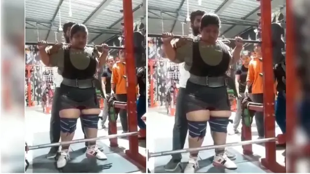 Video: Gold medallist female power-lifter dies after 270-kg rod falls on  neck in Bikaner