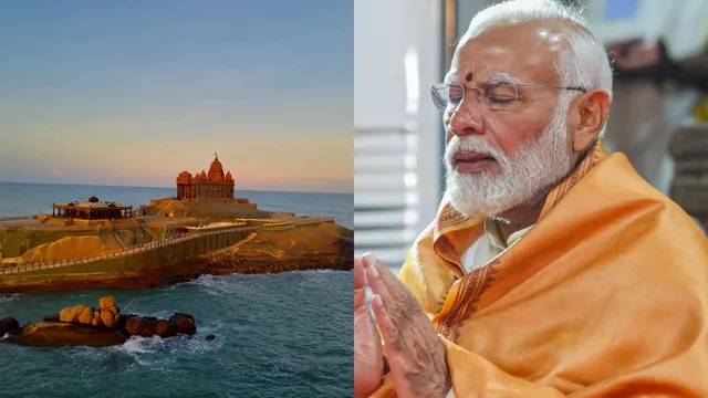 PM Modi to embark on 48-hour-long meditation in Kanyakumari today