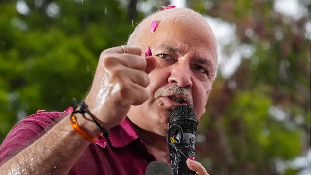 Out of Tihar jail on bail, Sisodia meets Delhi CM's wife, family