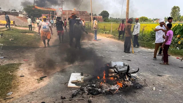 Bahraich riots: Shops, vehicles torched; internet services suspended